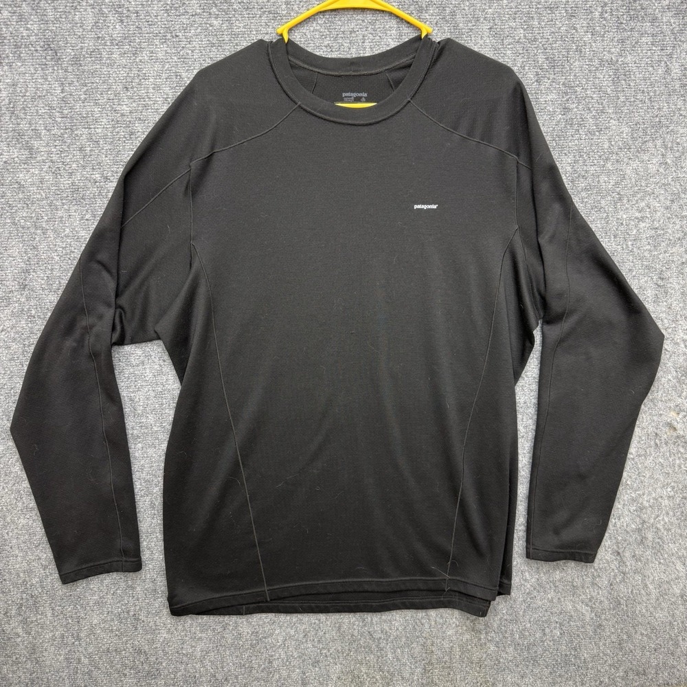 Patagonia capilene 3 midweight black pullover shirt base layer Men's XL